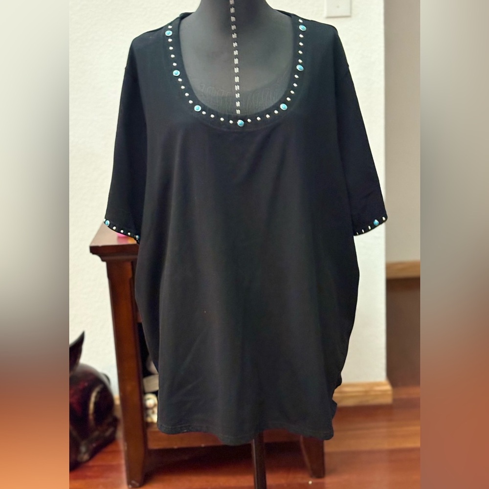 QUACKER FACTORY WOMENS TOP SHIRT BLOUSE EXCELLENT CONDITION SEE PICS - Picture 2 of 5